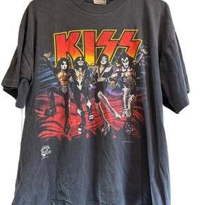 Vintage 1996 KISS Destroyer 20 Years of Destruction '76 to '96 Band T-Shirt